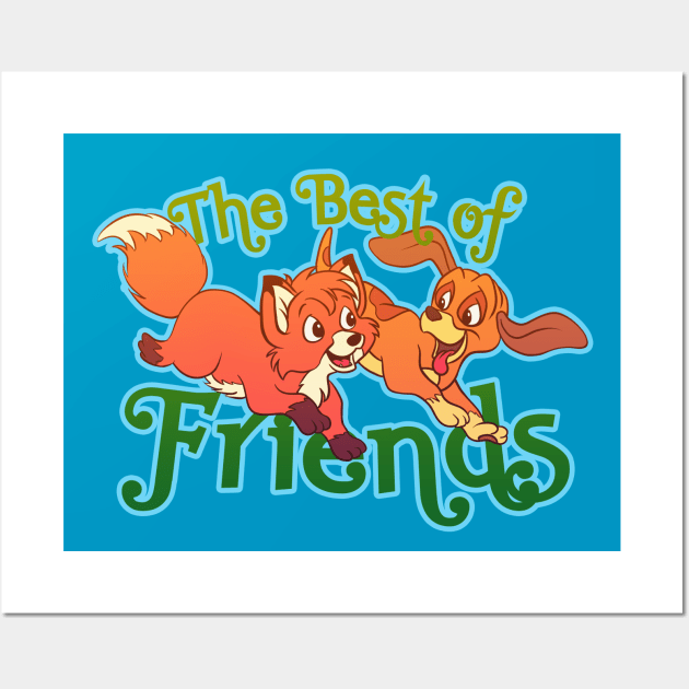 The Best of Friends Wall Art by Ellador